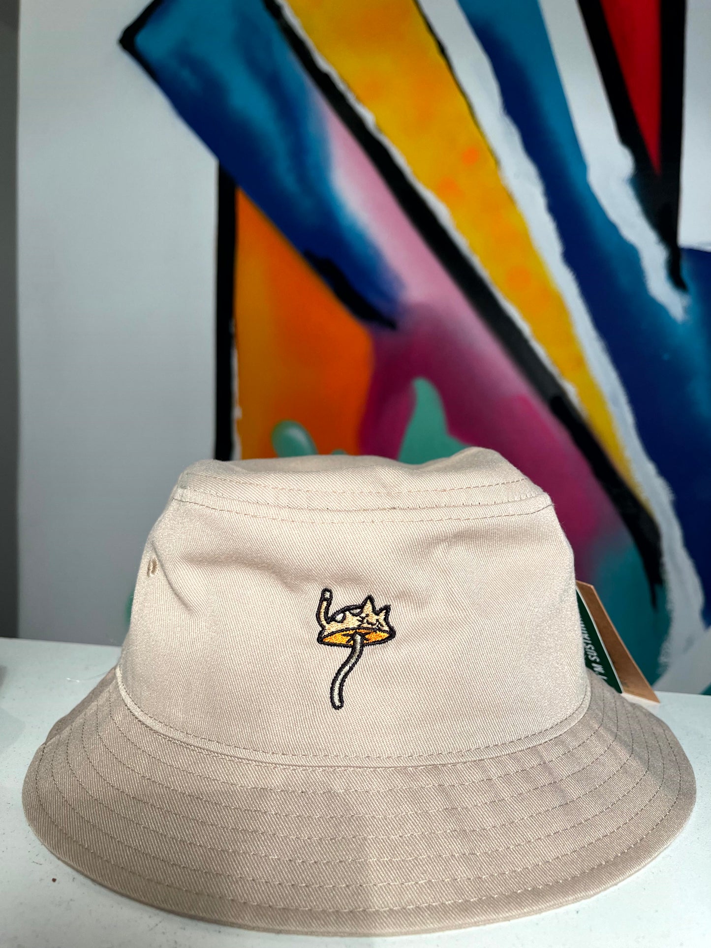 Katzen-Schwammerl Bucket-Hat