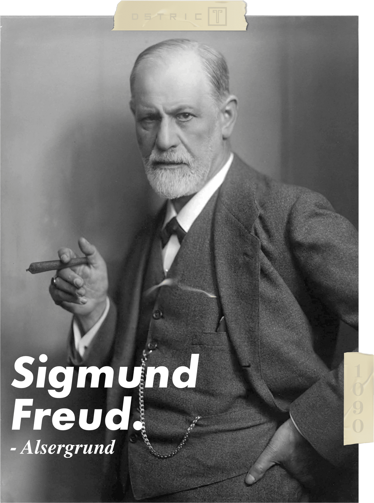 Sigmund Freud - Organic Tote-Bag - Taschen - Dstrict - Dstrict